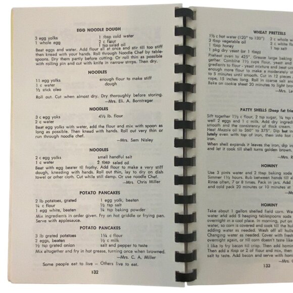 Country Cooking Cookbook by Ada Miller Amish Recipes Spiral Bound Iowa 1978 - Picture 7 of 8
